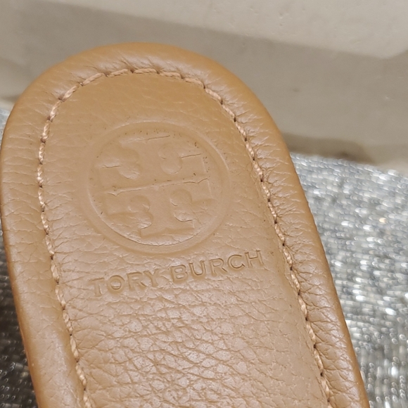 SOLD!! TORY BURCH Ines Wedge Sandals - Size 10 - Picture 7 of 9